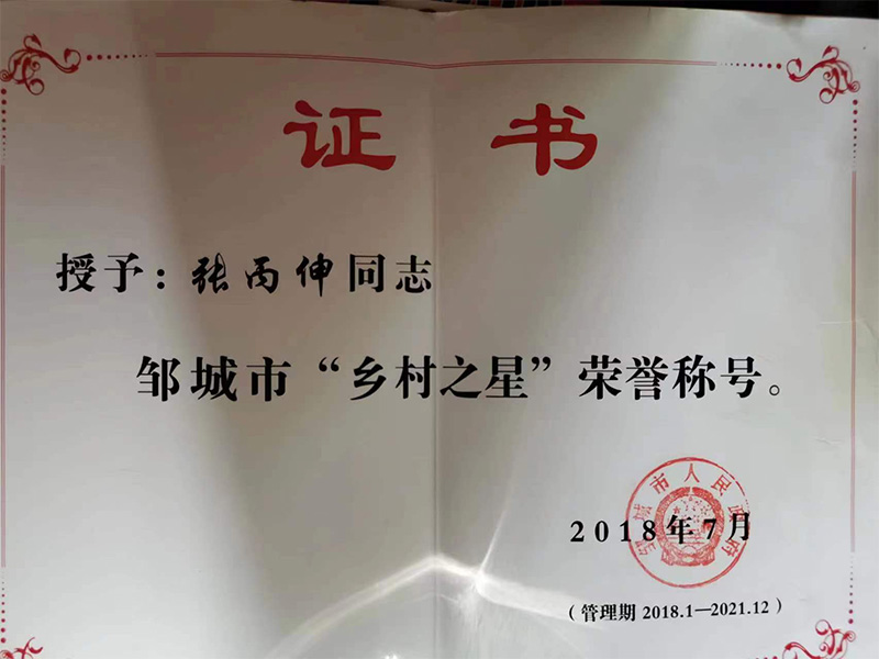 荣誉资质